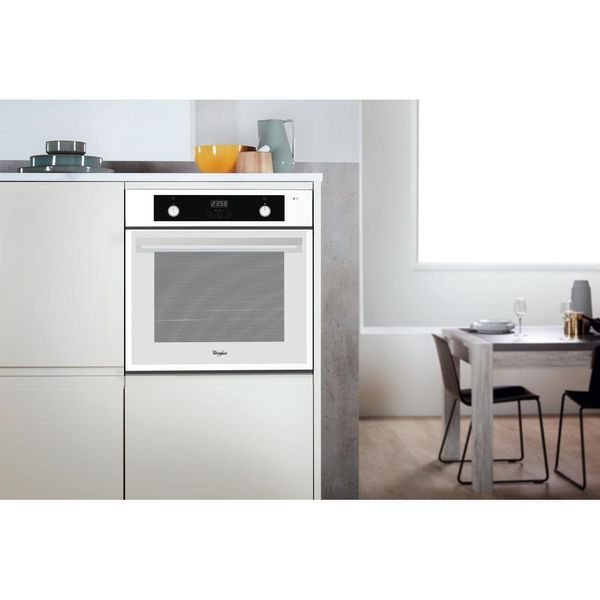 Whirlpool Piekarnik Do zabudowy AKP 786 WH Elektryczny A Lifestyle frontal