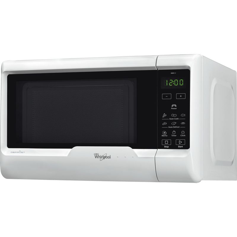Whirlpool-Mikrofalowka-Wolnostojące-MWD-121-WH-Biel-Elektroniczny-20-MW-700-Perspective