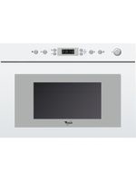 Whirlpool Mikrofalówka Do zabudowy AMW 498 WH Biel Elektroniczny 22 MW + Grill 750 Frontal
