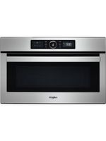 Whirlpool Mikrofalówka Do zabudowy AMW 730/IX Stal nierdzewna Elektroniczny 31 MW + Grill 1000 Frontal
