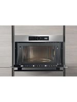 Whirlpool Mikrofalówka Do zabudowy AMW 730/IX Stal nierdzewna Elektroniczny 31 MW + Grill 1000 Lifestyle frontal open