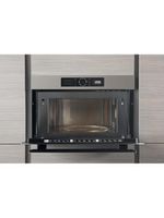 Whirlpool Mikrofalówka Do zabudowy AMW 730/SD Szampański Elektroniczny 31 MW + Grill 1000 Lifestyle frontal open