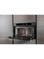 Whirlpool Mikrofalówka Do zabudowy AMW 731/IX Stal nierdzewna Elektroniczny 31 MW + Grill 1000 Lifestyle perspective open
