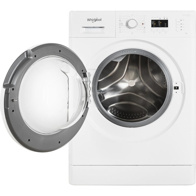 Whirlpool-Pralka-Wolnostojące-FWL61252W-EU-Biel-Ładowany-od-frontu-A---Frontal-open