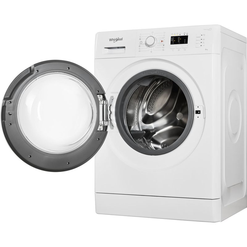 Whirlpool-Pralka-Wolnostojące-FWL61252W-EU-Biel-Ładowany-od-frontu-A---Perspective-open