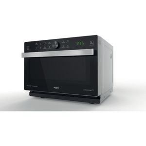 Whirlpool-Mikrofalowka-Wolnostojące-MWP-338-SB-Srebrny-Elektroniczny-33-MW-Combi-900-Perspective