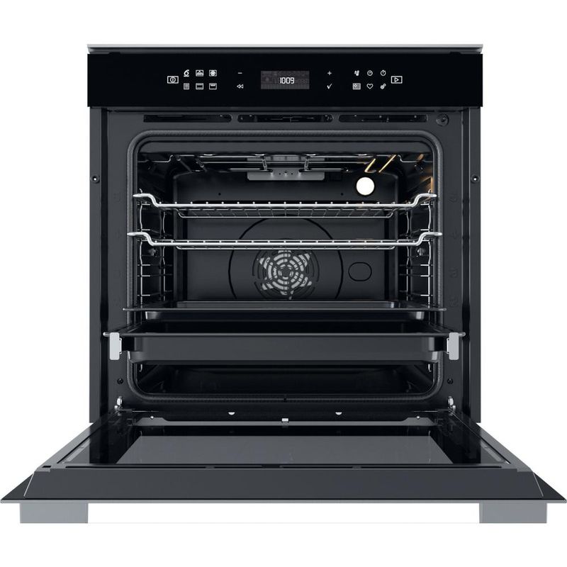 Whirlpool-Piekarnik-Do-zabudowy-W7-OM4-4S1-P-Elektryczny-A--Frontal-open