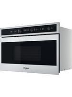 Whirlpool Mikrofalówka Do zabudowy W6 MN840 Stal nierdzewna Elektroniczny 22 MW + Grill 750 Perspective