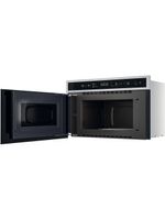 Whirlpool Mikrofalówka Do zabudowy W6 MN840 Stal nierdzewna Elektroniczny 22 MW + Grill 750 Perspective open