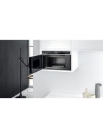 Whirlpool Mikrofalówka Do zabudowy W6 MN840 Stal nierdzewna Elektroniczny 22 MW + Grill 750 Lifestyle perspective open
