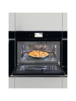 Whirlpool Mikrofalówka Do zabudowy W11I MW161 Ciemny szary Elektroniczny 40 MW-Combi 900 Lifestyle frontal open