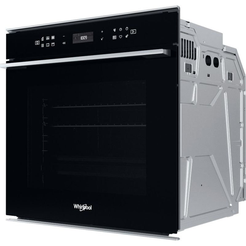 Whirlpool-Piekarnik-Do-zabudowy-W7-OM4-4S1-P-BL-Elektryczny-A--Perspective