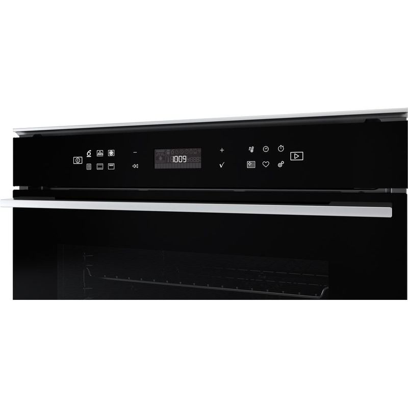 Whirlpool-Piekarnik-Do-zabudowy-W7-OM4-4S1-P-BL-Elektryczny-A--Control-panel
