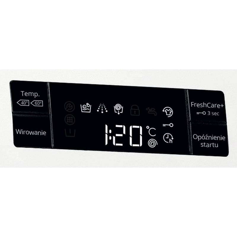 Whirlpool-Pralka-Wolnostojące-FWF-X71253W-PL-Biel-Ładowany-od-frontu-A----Control-panel