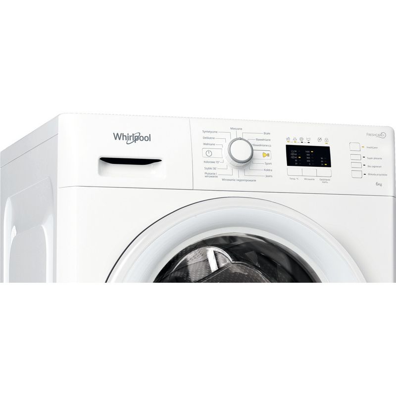 Whirlpool-Pralka-Wolnostojące-FWL-X61083W-PL-Biel-Ładowany-od-frontu-A----Control-panel