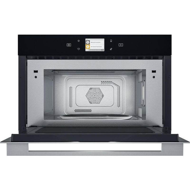 Whirlpool-Mikrofalowka-Do-zabudowy-W9-MD260-IXL-Stal-nierdzewna-Elektroniczny-31-MW-Combi-1000-Frontal-open