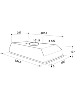 Whirlpool-Okap-Do-zabudowy-WCT-64-FLY-X-Inox-Do-zabudowy-Mechaniczny-Technical-drawing