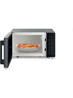 Whirlpool-Mikrofalowka-Wolnostojące-MWP-253-SB-Srebrno-czarny-Elektroniczny-25-MW---Grill-900-Frontal-open