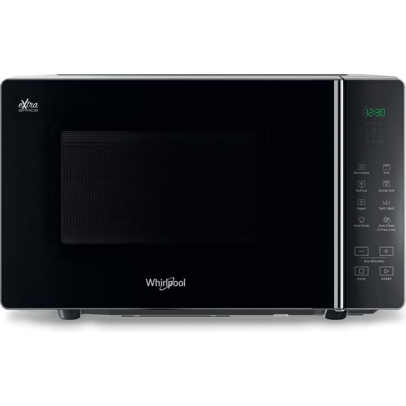 Whirlpool-Mikrofalowka-Wolnostojące-MWF-203-SB-Czarny-Elektroniczny-20-MW---Grill-800-Frontal