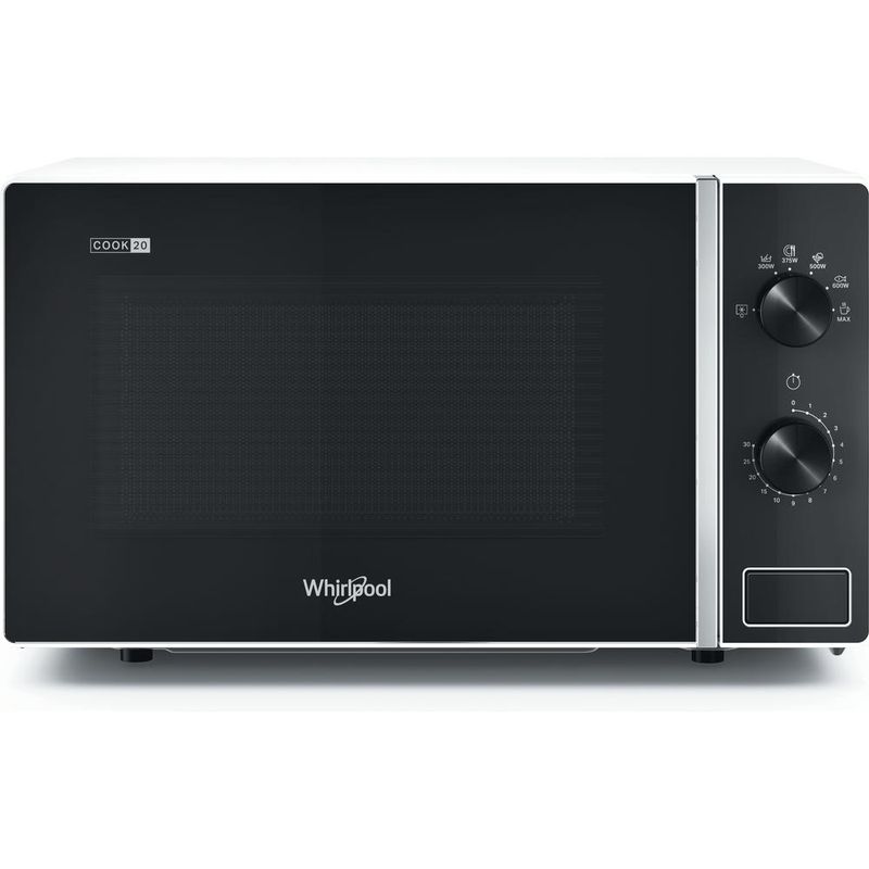 Whirlpool-Mikrofalowka-Wolnostojące-MWP-101-W-Biel-Mechaniczny-20-MW-700-Frontal
