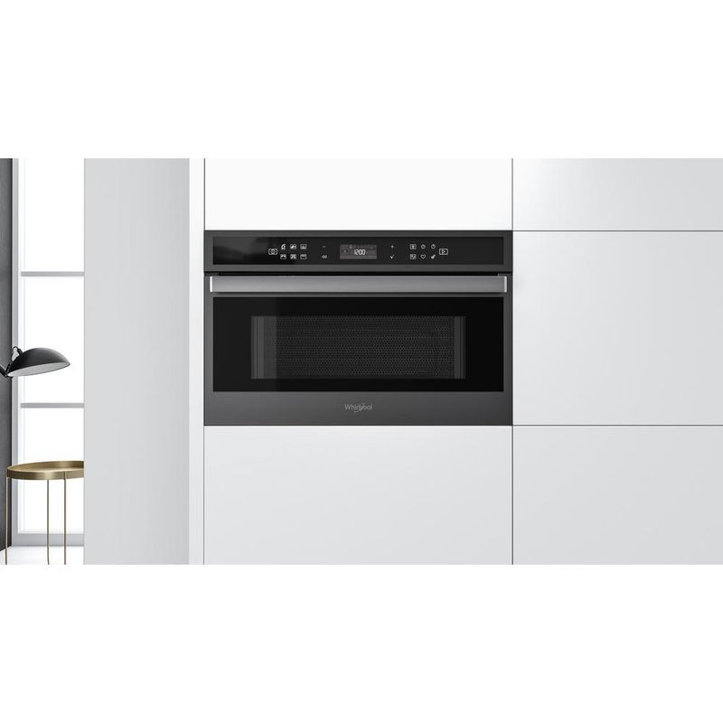 Whirlpool-Mikrofalowka-Do-zabudowy-W6-MD440-BSS-Czarna-stal-Elektroniczny-31-MW---Grill-1000-Lifestyle-frontal