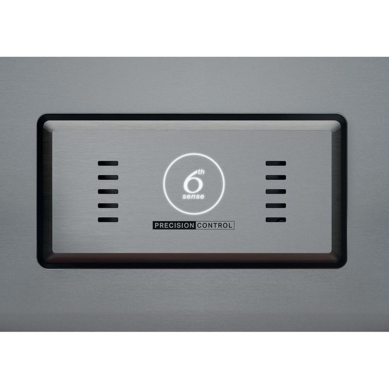 Whirlpool-Side-by-Side-Wolnostojące-WQ9I-FO1BX-Czarna-stal-Control-panel