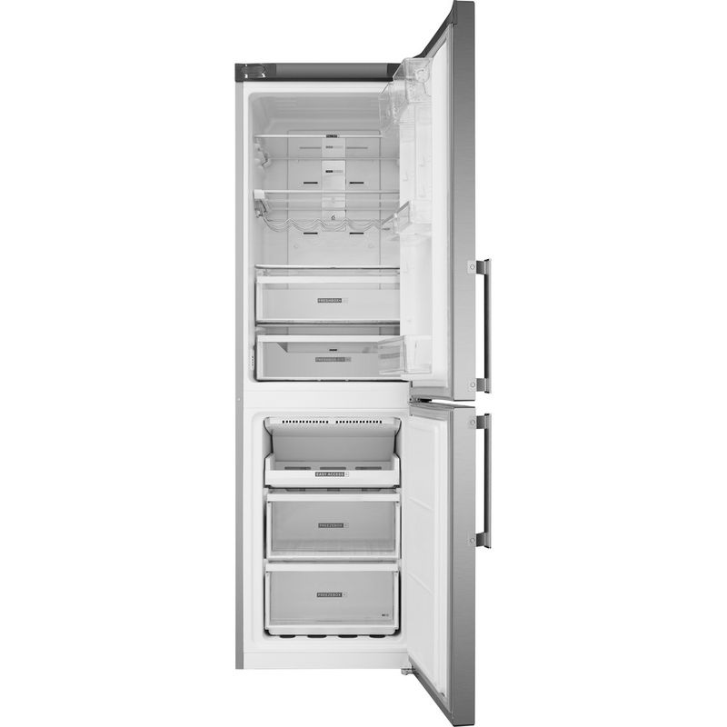 Whirlpool-Lodowka-z-zamrażarką-Wolnostojące-W7-832T-MX-H-Lustro-inox-Dwudrzwiow-y-a-Frontal-open