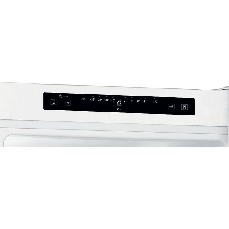 Whirlpool-Lodowka-z-zamrażarką-Wolnostojące-W7-931A-W-Biały-Dwudrzwiow-y-a-Control-panel
