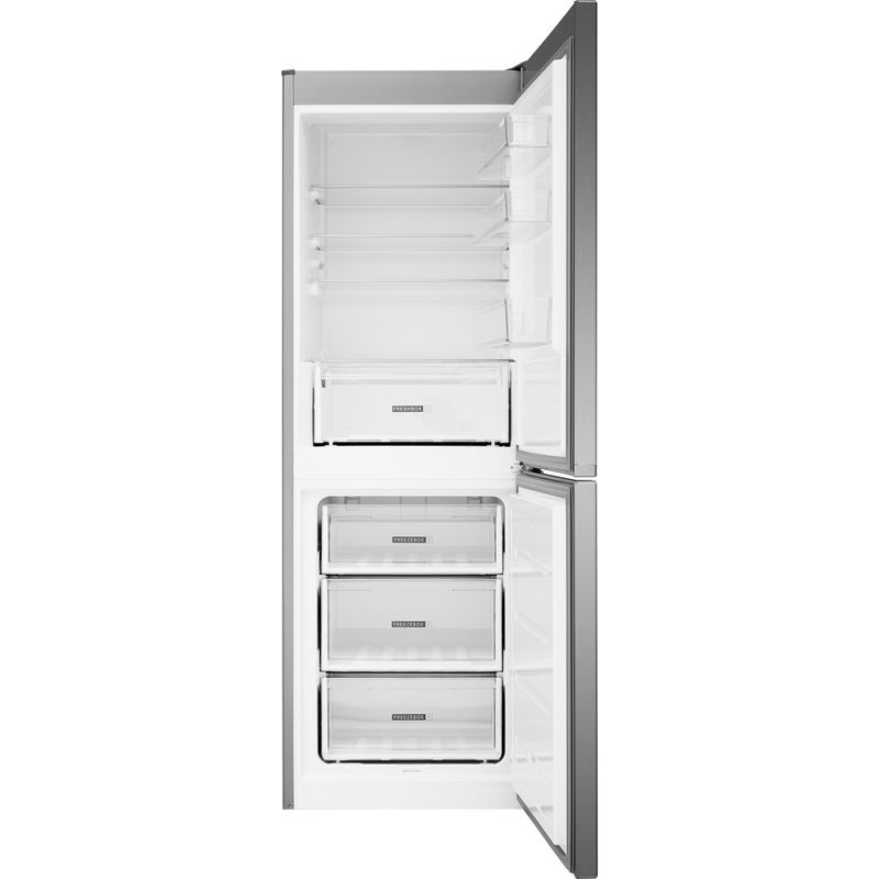 Whirlpool-Lodowka-z-zamrażarką-Wolnostojące-W5-711E-OX-Optic-Inox-Dwudrzwiow-y-a-Frontal-open