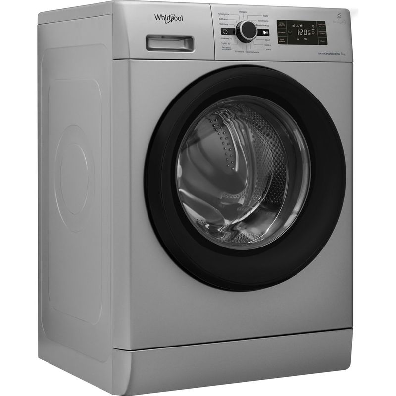 Whirlpool-Pralka-Wolnostojące-EFWG81283SBPL-Srebrny-Ładowany-od-frontu-A----Perspective
