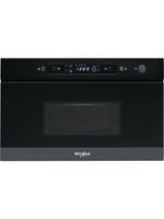 Whirlpool Mikrofalówka Do zabudowy AMW 4920/NB Czarny Elektroniczny 22 MW + Grill 750 Frontal