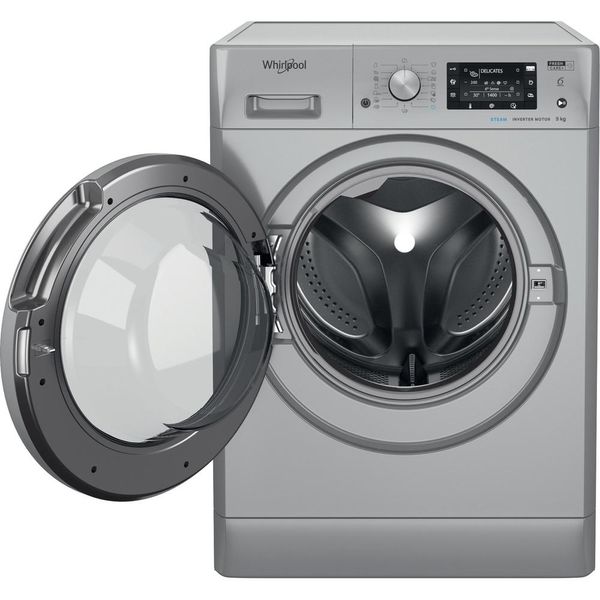 Whirlpool-Pralka-Wolnostojące-FFD-9448-SBSV-EU-Srebrny-Ładowany-od-frontu-C-Frontal-open