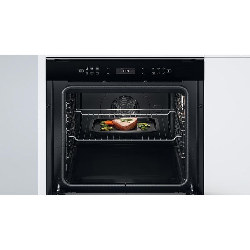 Whirlpool-Piekarnik-Do-zabudowy-W7-OS4-4S1-P-BL-Elektryczny-A--Lifestyle-frontal-open