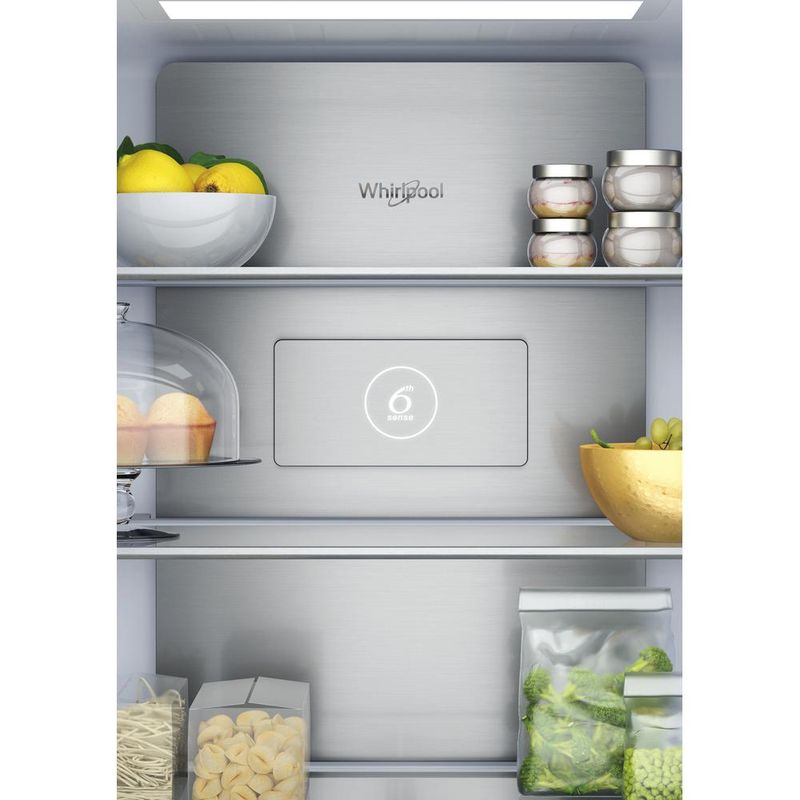 Whirlpool Side-by-Side Wolnostojące WQ9 U1GX Glass Inox Lifestyle detail