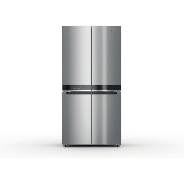 Whirlpool-Side-by-Side-Wolnostojące-WQ9-U2L-Inox-Look-Frontal