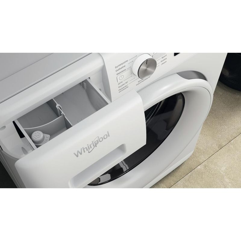 Whirlpool Pralka Wolnostojące FFB 6238 W PL Biel Ładowany od frontu D Drawer