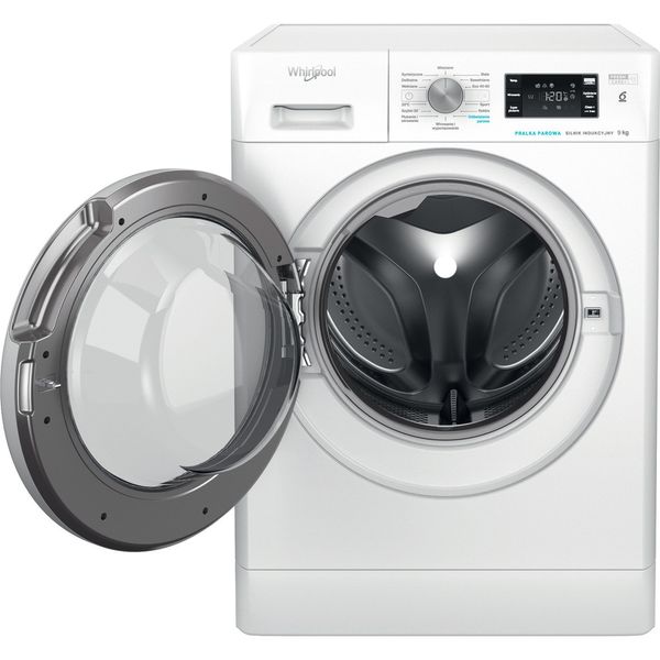 Whirlpool-Pralka-Wolnostojące-FFB-9248-SV-PL-Biel-Ładowany-od-frontu-C-Frontal-open