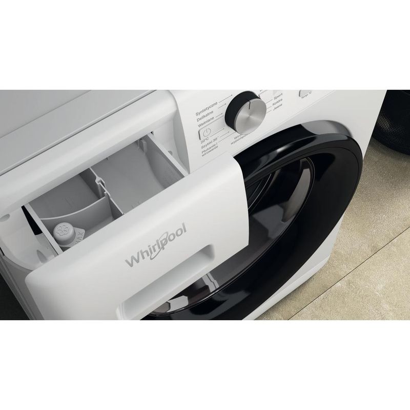 Whirlpool Pralka Wolnostojące FFL 6038 B PL Biel Ładowany od frontu D Drawer