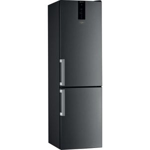 Whirlpool Lodówka z zamrażarką Wolnostojące W9 931D KS H Czarny/inox Dwudrzwiow(y)a Perspective