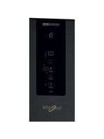 Whirlpool Lodówka z zamrażarką Wolnostojące W9 931D KS H Czarny/inox Dwudrzwiow(y)a Control panel