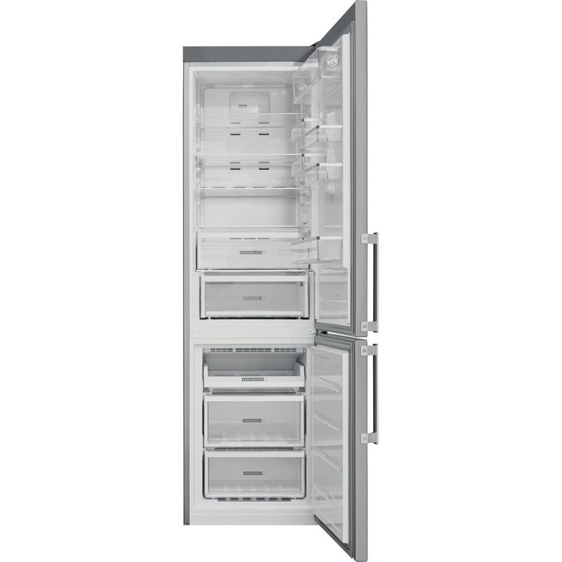 Whirlpool Lodówka z zamrażarką Wolnostojące W9 941D IX H Inox Dwudrzwiow(y)a Frontal open