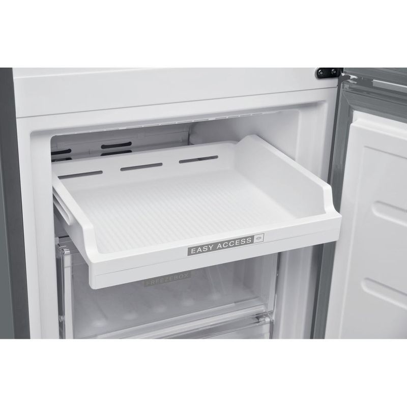 Whirlpool Lodówka z zamrażarką Wolnostojące W7 831T OX H Optic Inox Dwudrzwiow(y)a Drawer