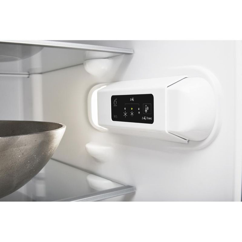 Whirlpool Lodówka z zamrażarką Wolnostojące W5 721E OX 2 Optic Inox Dwudrzwiow(y)a Lifestyle control panel