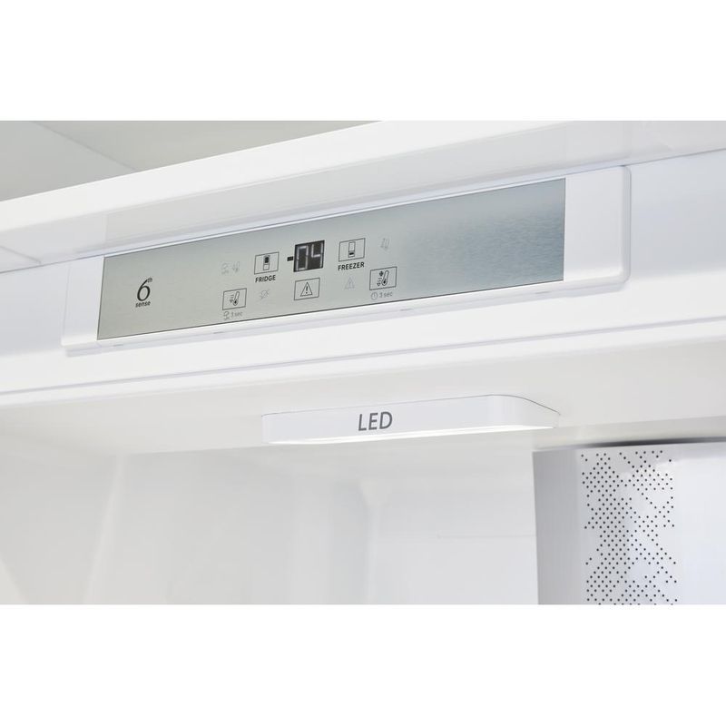 Whirlpool Lodówka z zamrażarką Do zabudowy SP40 802 EU 2 Biel Dwudrzwiow(y)a Lifestyle control panel