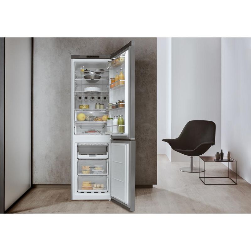 Whirlpool-Lodowka-z-zamrażarką-Wolnostojące-W7-911I-OX-Optic-Inox-Dwudrzwiow-y-a-Lifestyle-frontal-open