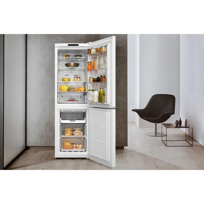 Whirlpool-Lodowka-z-zamrażarką-Wolnostojące-W7-811I-W-Biały-Dwudrzwiow-y-a-Lifestyle-frontal-open