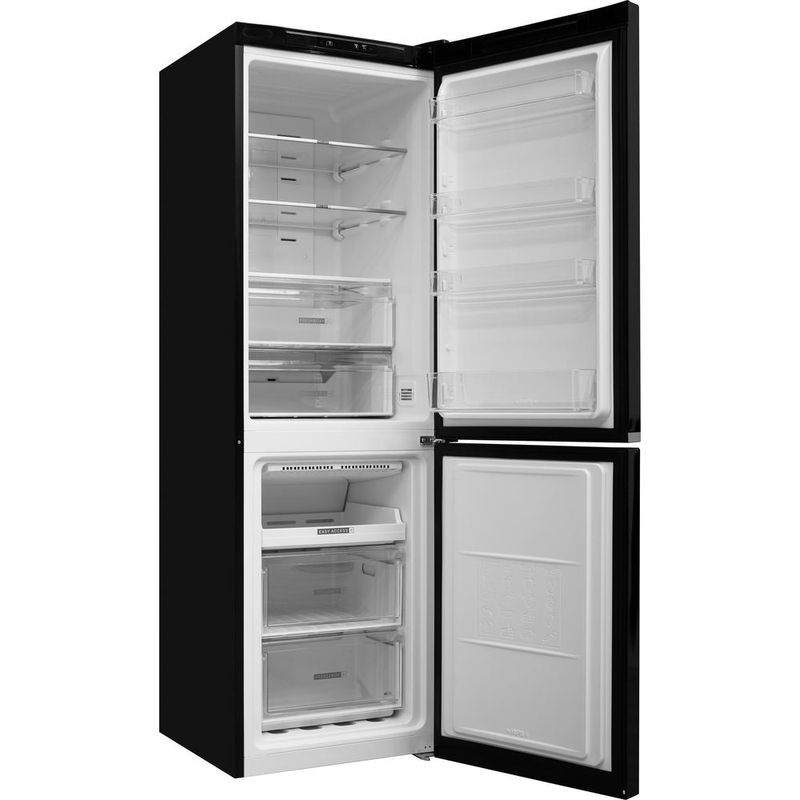 Whirlpool-Lodowka-z-zamrażarką-Wolnostojące-W7-811I-K-Czarny-Dwudrzwiow-y-a-Perspective-open