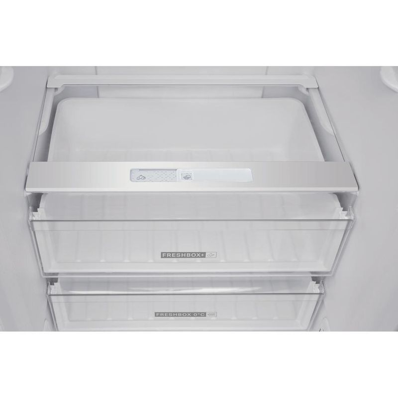 Whirlpool-Lodowka-z-zamrażarką-Wolnostojące-W7-811I-K-Czarny-Dwudrzwiow-y-a-Drawer