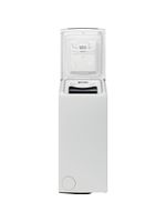 Whirlpool-Pralka-Wolnostojące-TDLR-65230S-PL-N-Biel-Ładowana-od-gory-D-Frontal-open