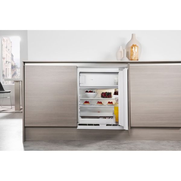 Whirlpool Lodówka Do zabudowy ARG 590 Biel Lifestyle frontal open